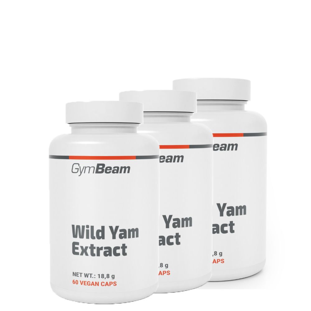GYMBEAM - WILD YAM EXTRACT - 3 X 60 KAPSZULA