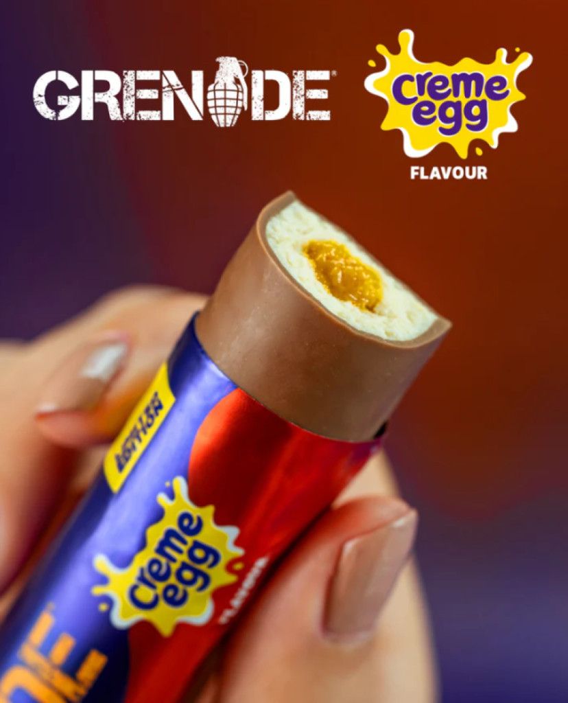 GRENADE - SOFT CORE PROTEIN BAR - CREME EGG - FEHÉRJESZELET - 18 x 45 G - LIMITED EDITION GRENADE - SOFT CORE PROTEIN BAR - CREME EGG - FEHÉRJESZELET - 18 x 45 G - LIMITED EDITION