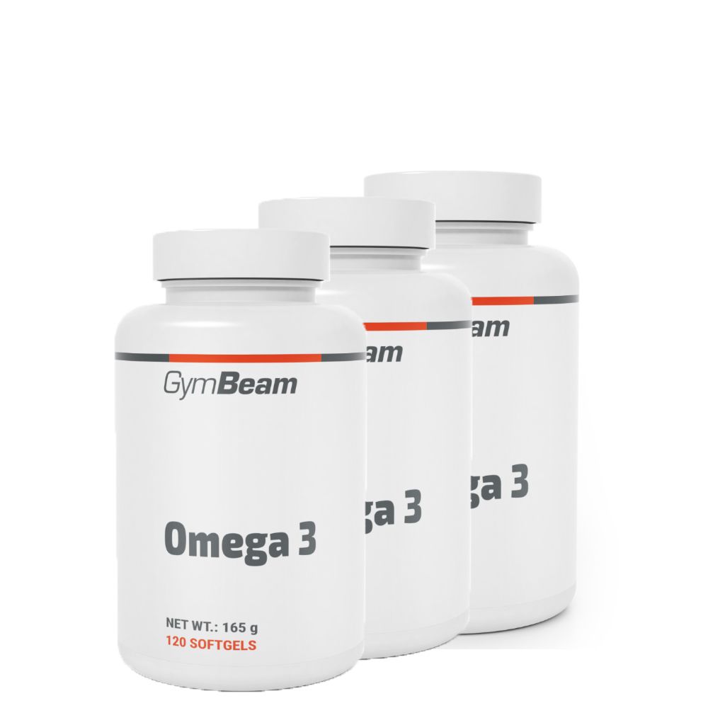 GYMBEAM - OMEGA-3 - 3 X 120 KAPSZULA