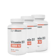 GYMBEAM - VITAMIN D3 2000 IU - 3 x 60 KAPSZULA