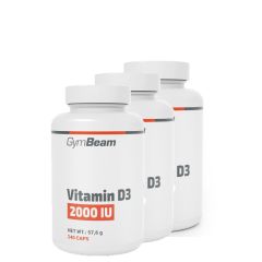 GYMBEAM - VITAMIN D3 - 2000IU - 3 X 240 KAPSZULA
