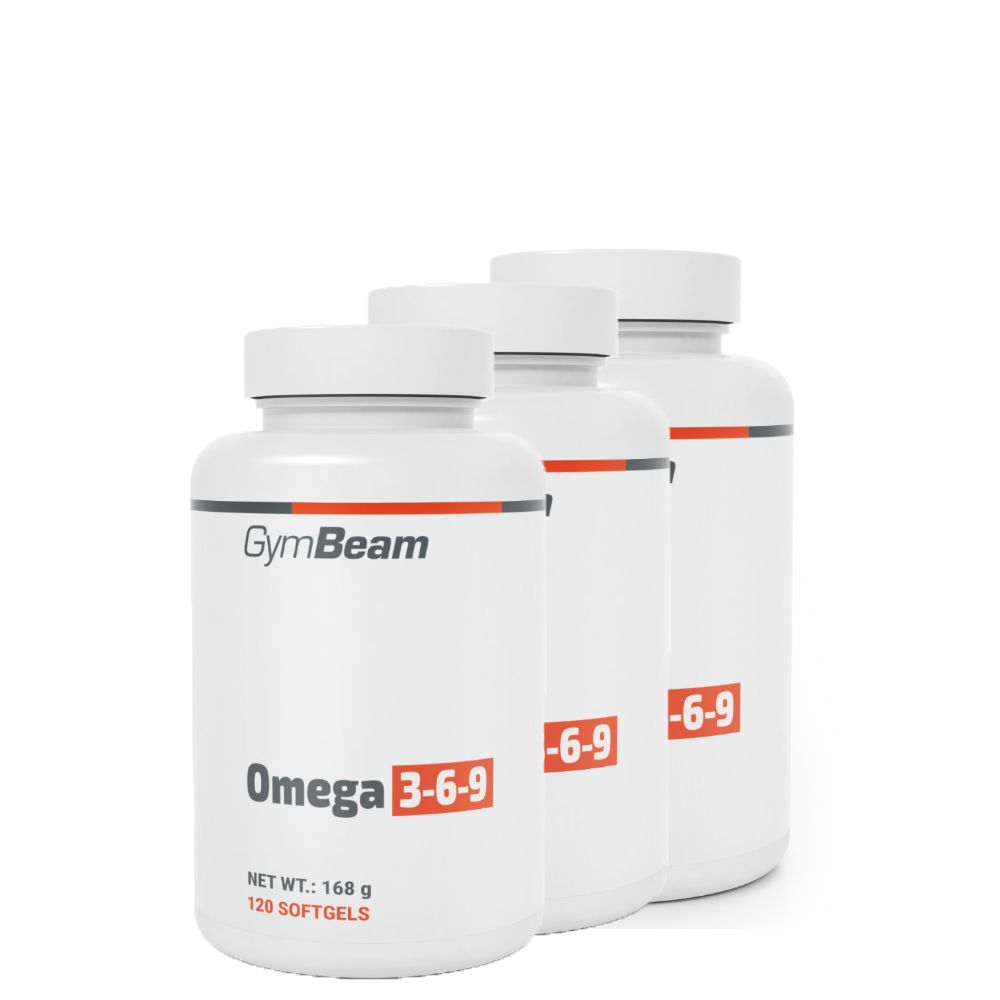 GYMBEAM - OMEGA 3-6-9 - 3 x 120 KAPSZULA