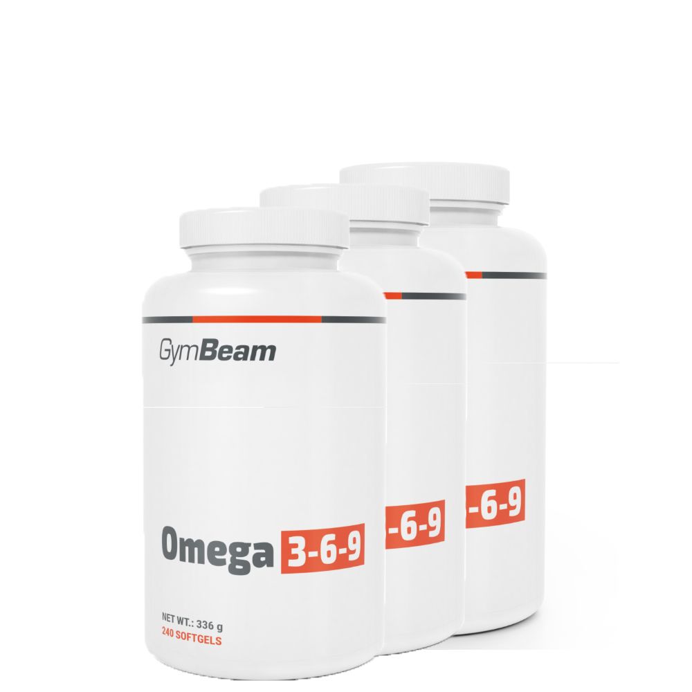 GYMBEAM - OMEGA 3-6-9 - 3 x 240 KAPSZULA