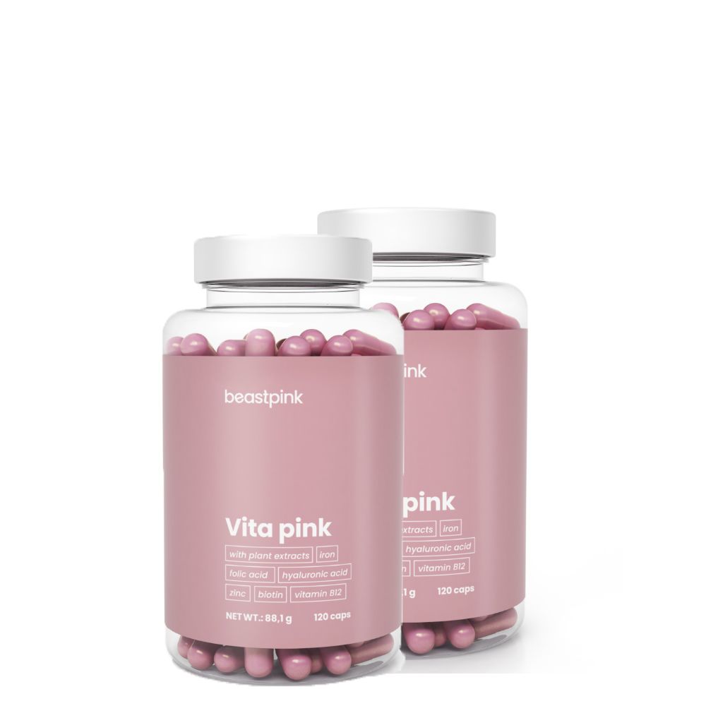 BEAST PINK - VITA PINK MULTIVITAMIN - 2 X 120 KAPSZULA