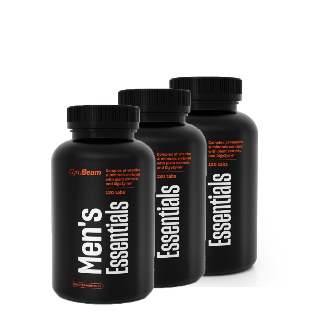 GYMBEAM - MEN'S ESSENTIALS - 3 X 120 TABLETTA
