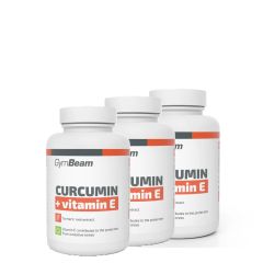 GYMBEAM - CURCUMIN + VITAMIN-E - 3 X 90 TABLETTA