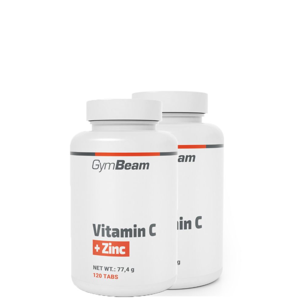 GYMBEAM - VITAMIN C + ZINC - 2 x 120 TABLETTA