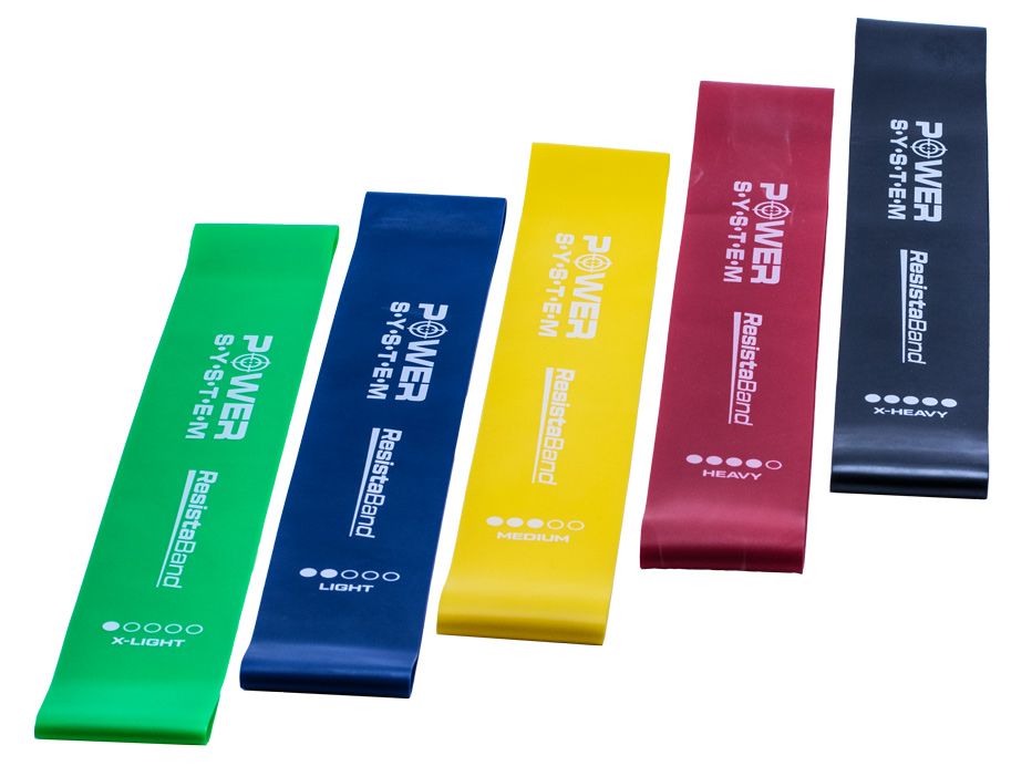 POWER SYSTEM  - RESISTA BAND SET - 5 DB-OS ERŐSÍTŐ GUMISZALAG SZETT