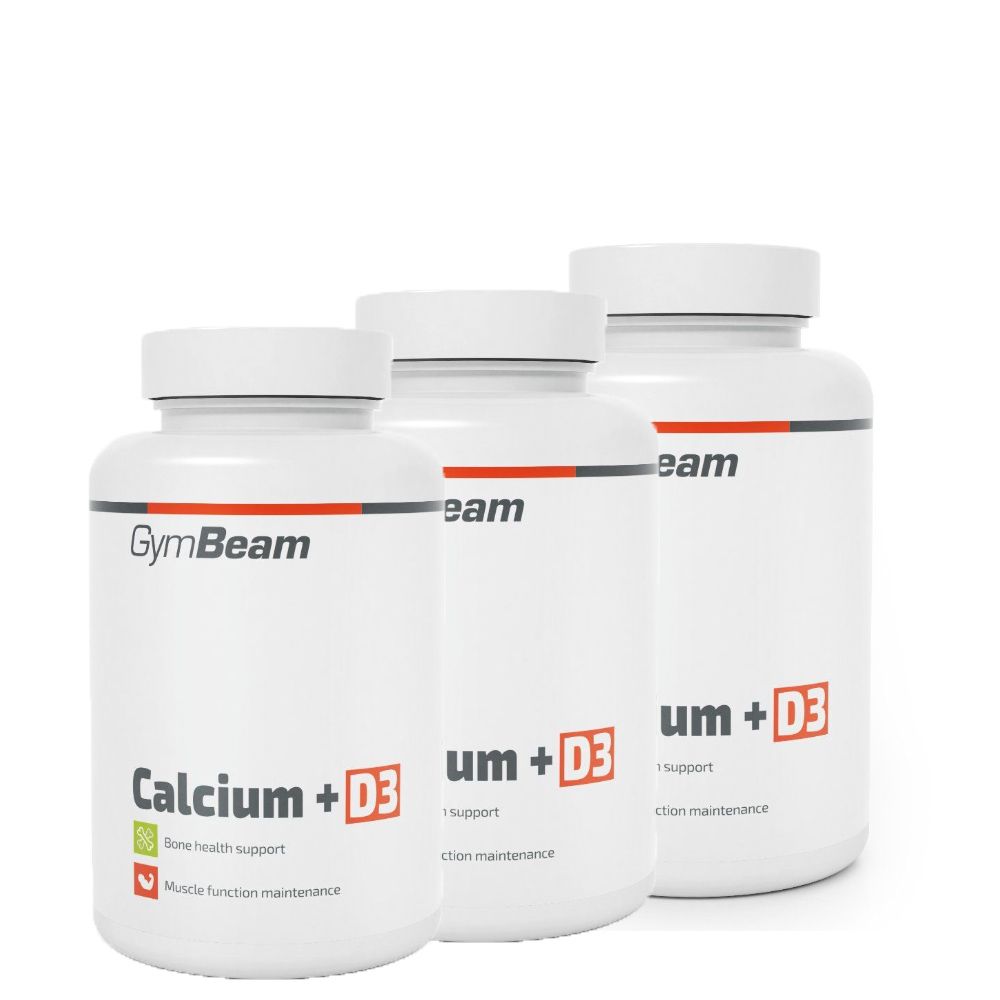 GYMBEAM - CALCIUM+D3 - 3 x 120 KAPSZULA
