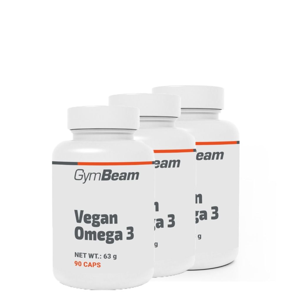 GYMBEAM - VEGAN OMEGA 3 - 3 x 90 KAPSZULA