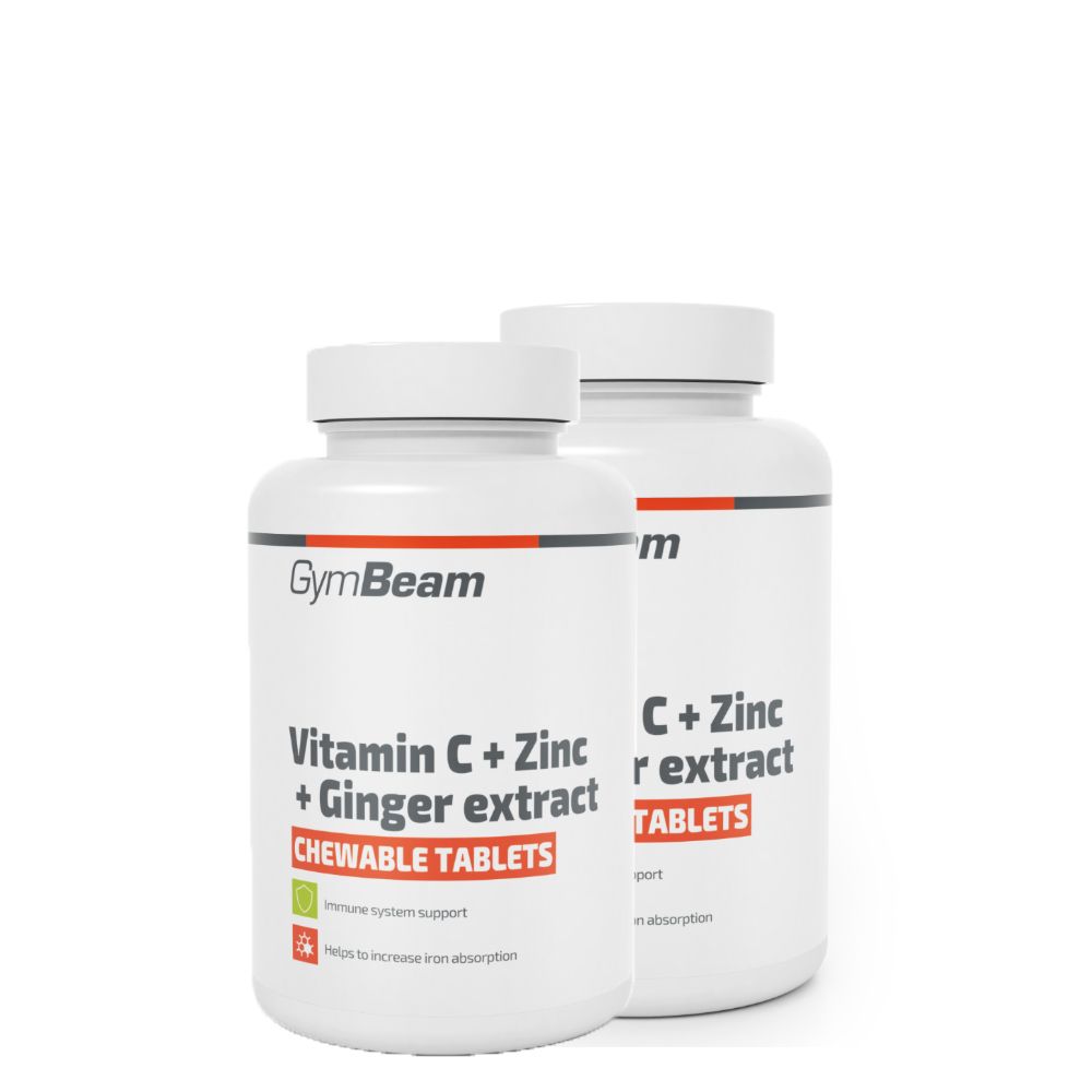 GYMBEAM - VITAMIN C + ZINC + GINGER EXTRACT - 2 x 90 TABLETTA