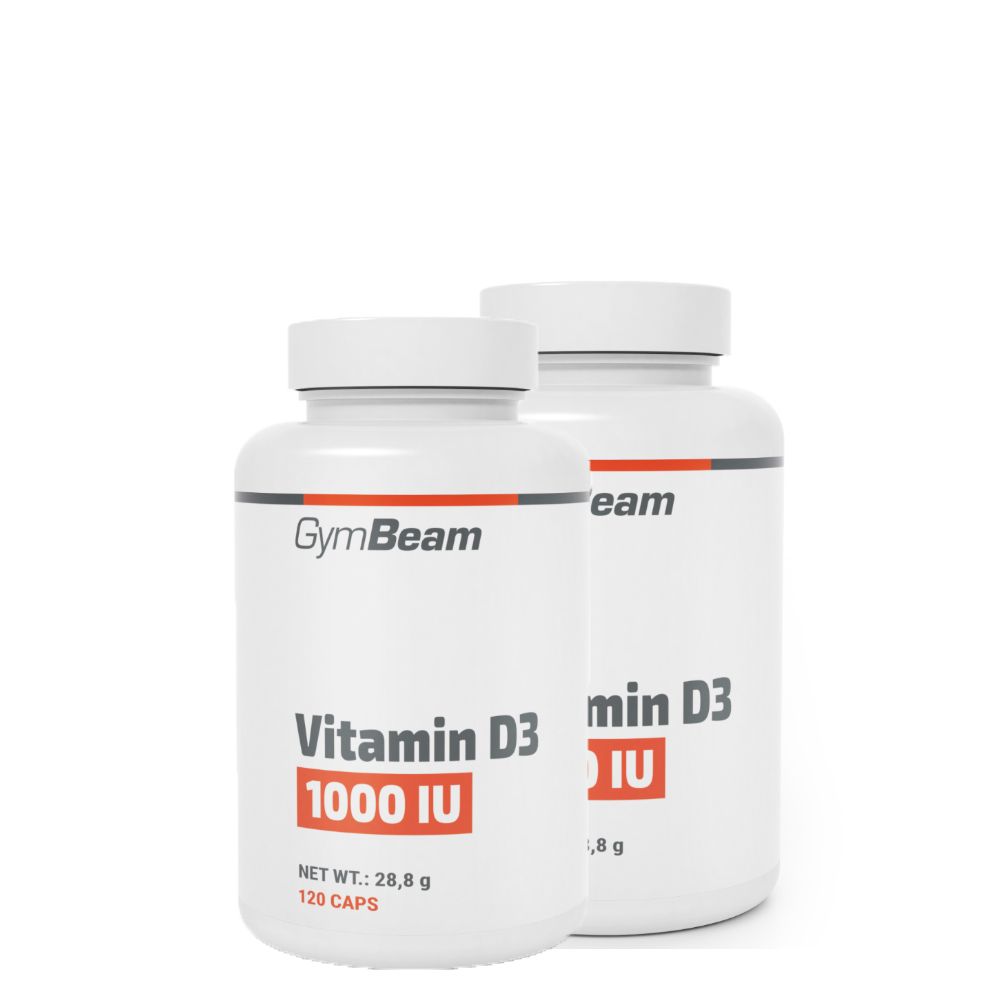 GYMBEAM - VITAMIN D3 - 1000 IU - 2 x 60 KAPSZULA