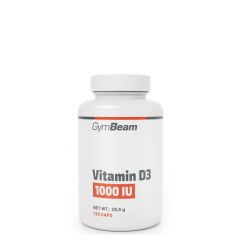 GYMBEAM - VITAMIN D3 - 1000 IU - 120 KAPSZULA