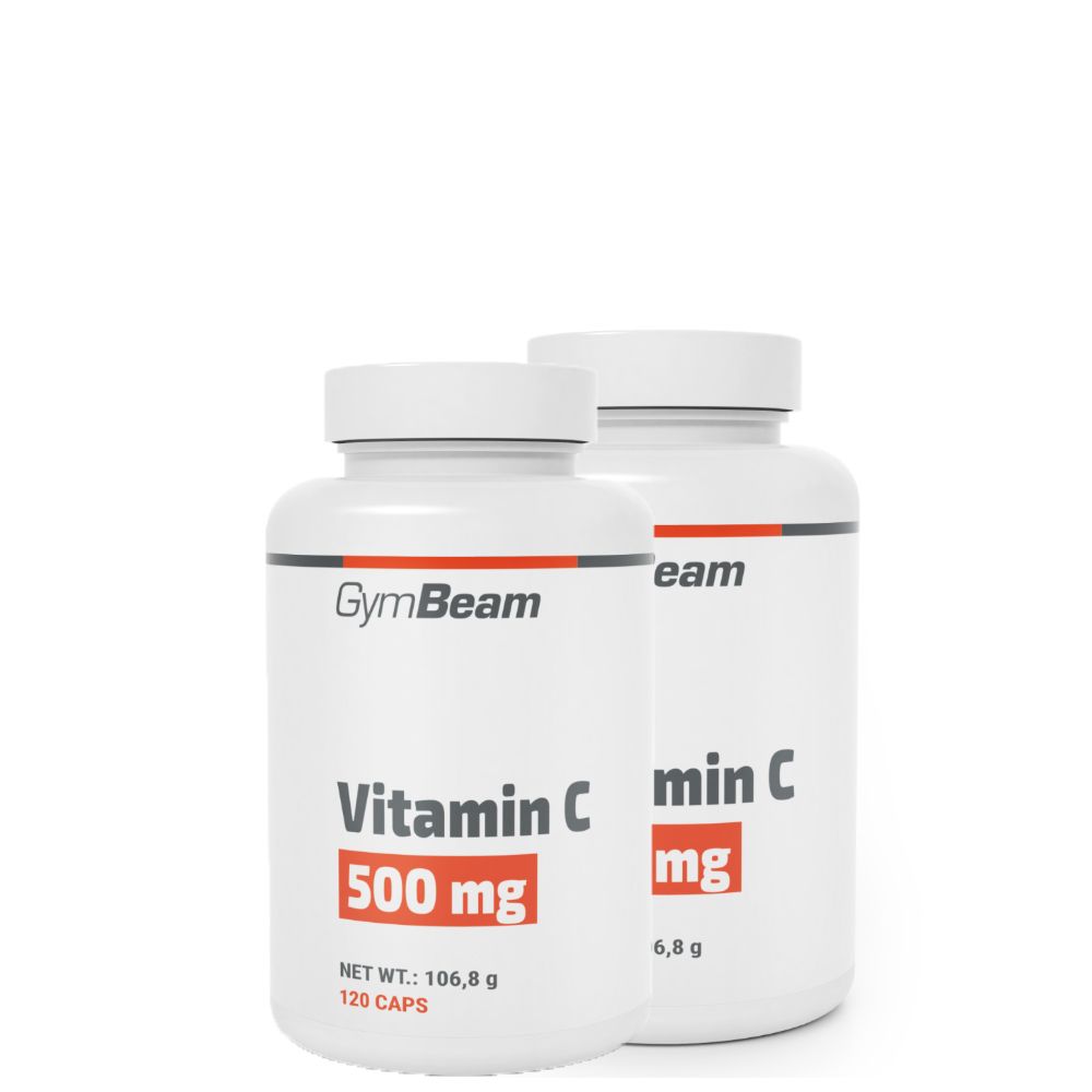 GYMBEAM - VITAMIN C - 500 MG - 2 x 120 KAPSZULA