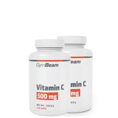 GYMBEAM - VITAMIN C - 500 MG - 2 x 120 KAPSZULA