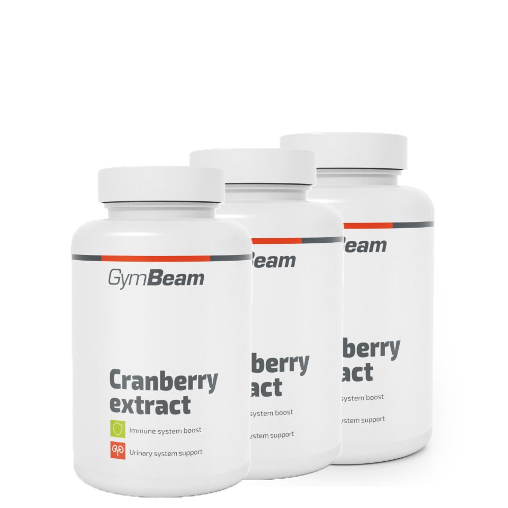 GYMBEAM - CRANBERRY EXTRACT - 3 x 120 KAPSZULA