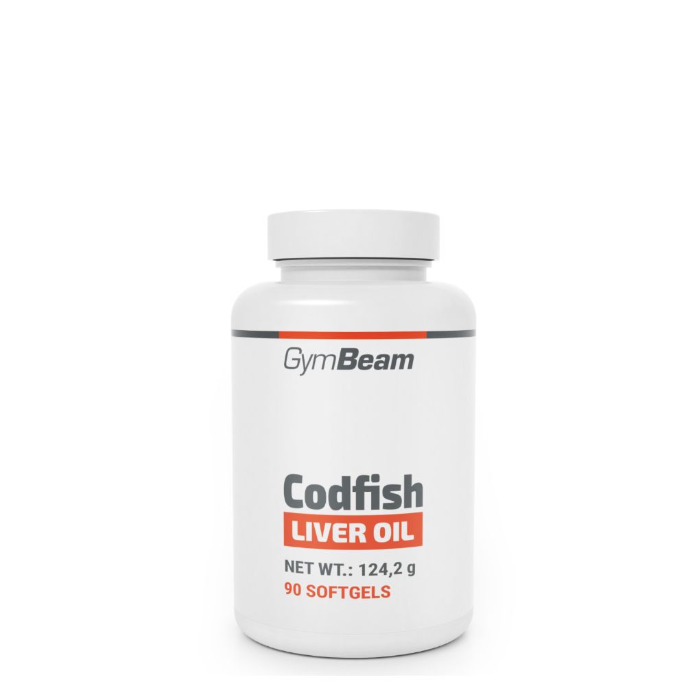 GYMBEAM - CODFISH LIVER OIL - 90 KAPSZULA