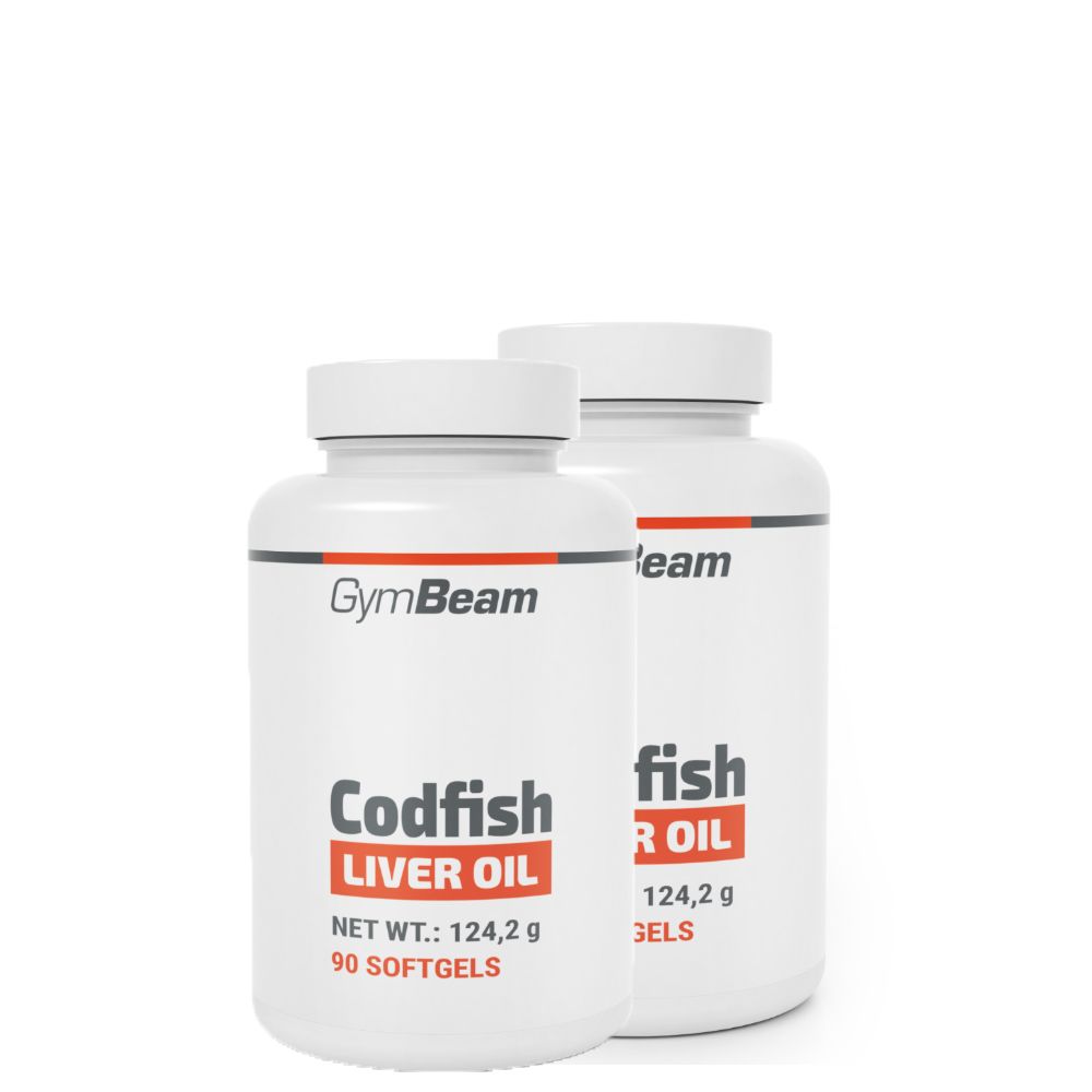 GYMBEAM - CODFISH LIVER OIL - 2 x 90 KAPSZULA