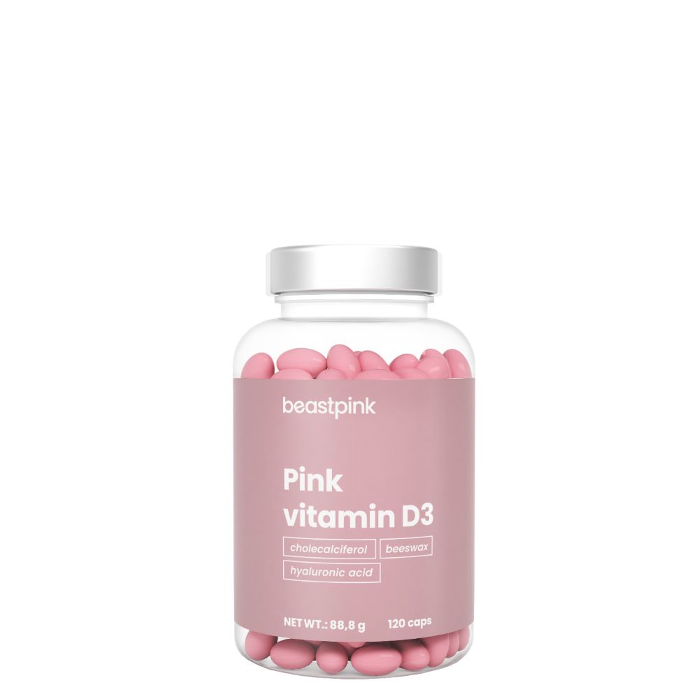 BEAST PINK - PINK D3 VITAMIN - 2000 IU - 120 KAPSZULA