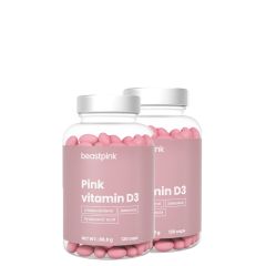 BEAST PINK - PINK D3 VITAMIN - 2000 IU - 2 x 120 KAPSZULA