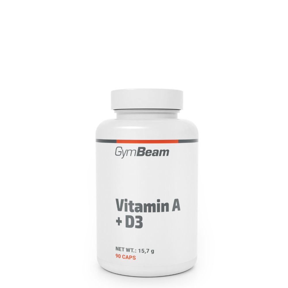 GYMBEAM - VITAMIN A + D3 - 90 KAPSZULA