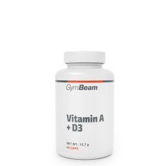 GYMBEAM - VITAMIN A + D3 - 90 KAPSZULA
