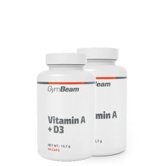 GYMBEAM - VITAMIN A + D3 - 2 x 90 KAPSZULA