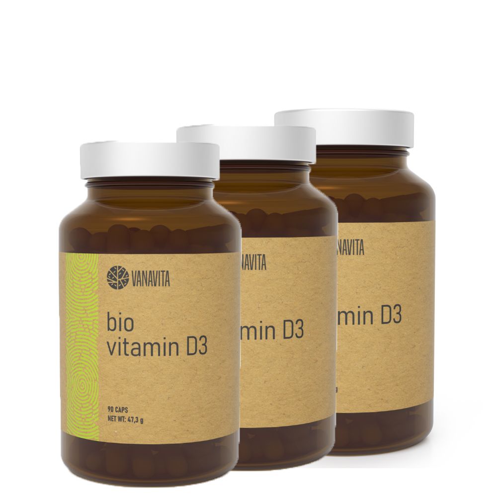 VANAVITA - BIO D3 VITAMIN 800 IU - 3 x 90 KAPSZULA