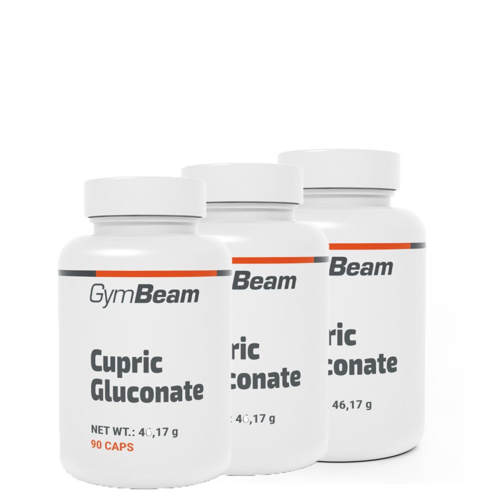 GYMBEAM - CUPRIC GLUCONATE - 3 x 90 KAPSZULA