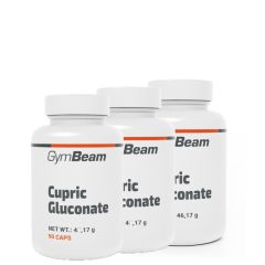 GYMBEAM - CUPRIC GLUCONATE - 3 x 90 KAPSZULA