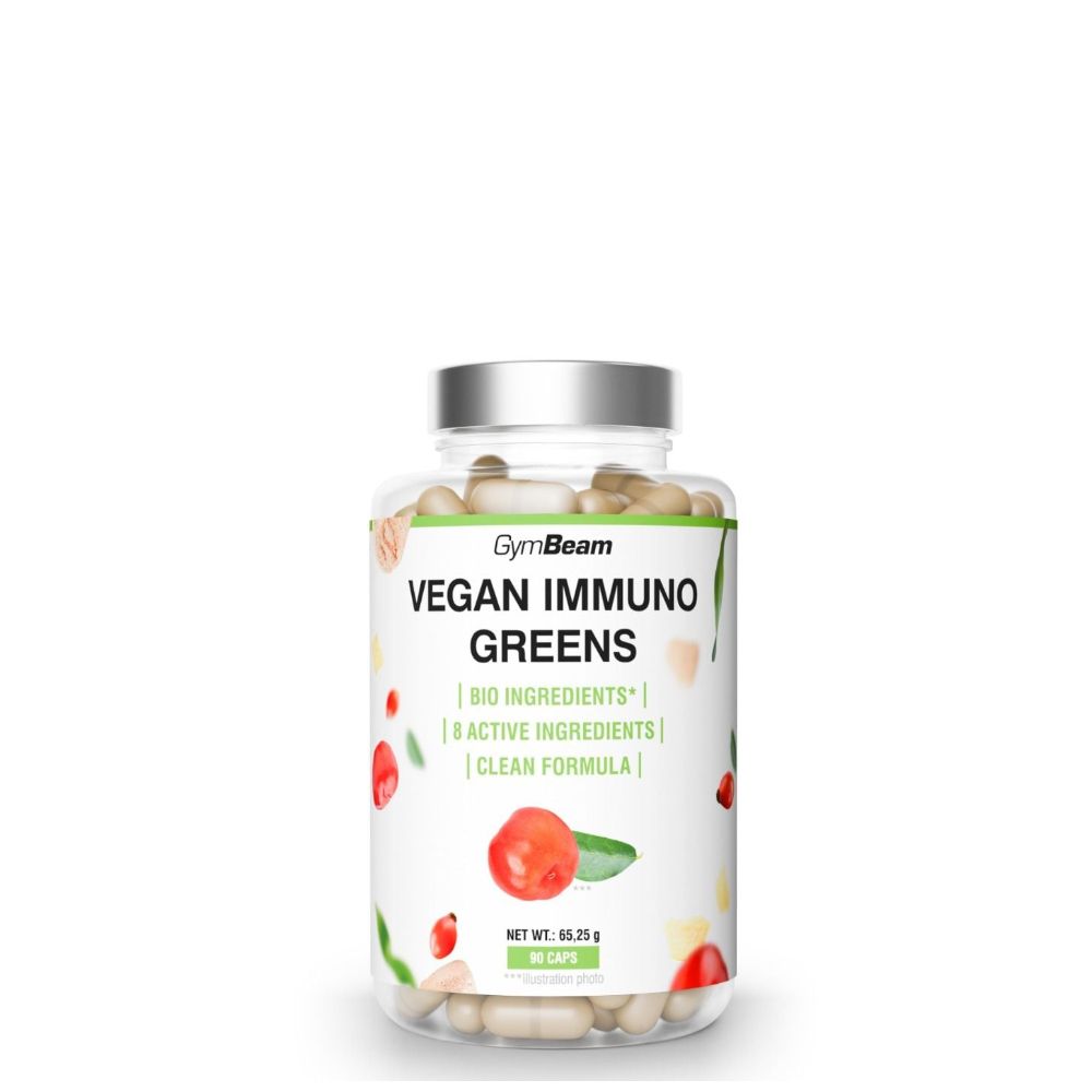 GYMBEAM - VEGAN IMMUNO GREENS - 90 KAPSZULA