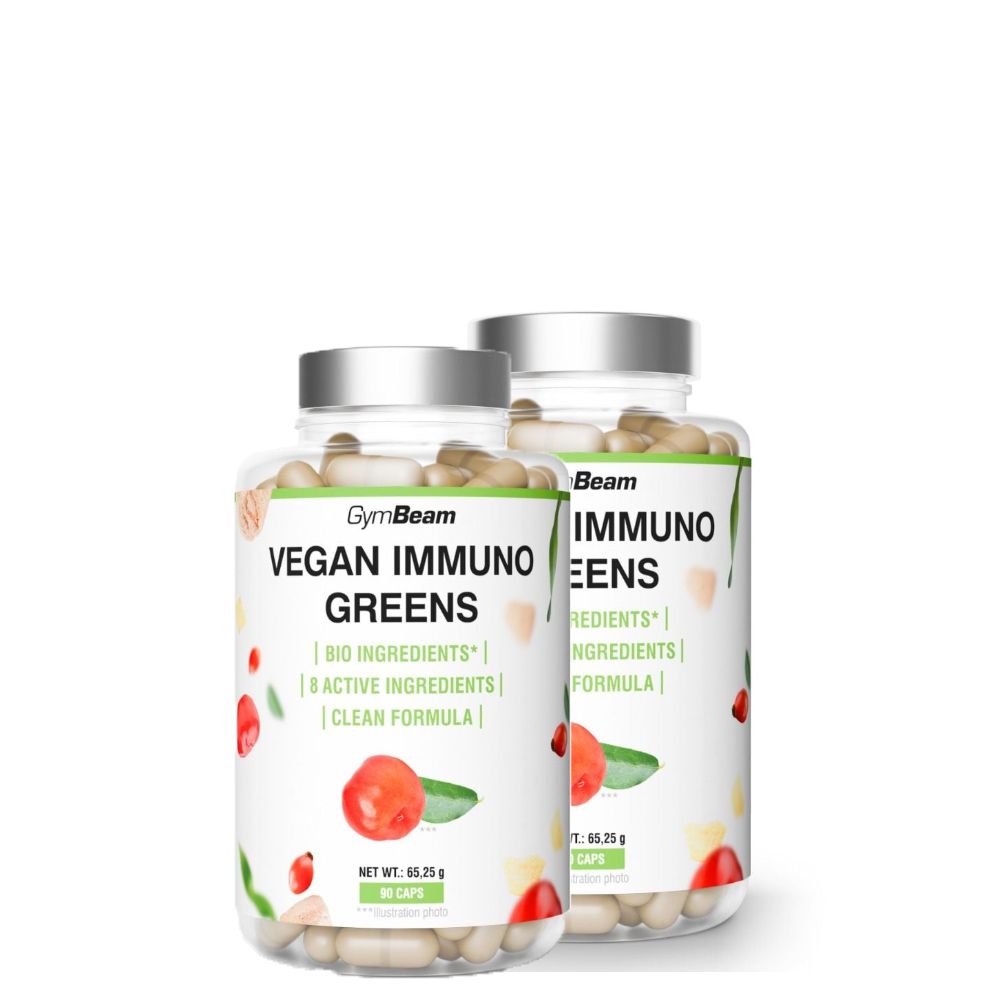 GYMBEAM - VEGAN IMMUNO GREENS - 2 X 90 KAPSZULA