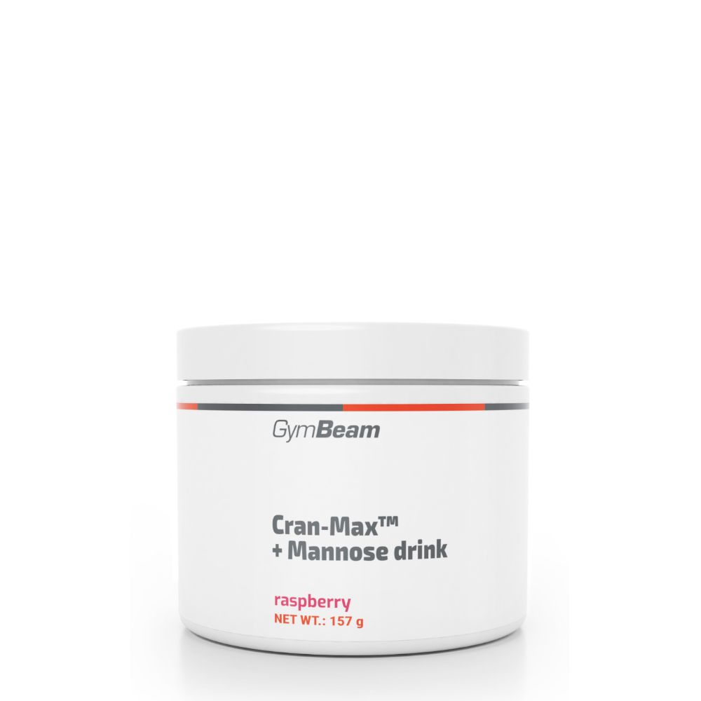 GYMBEAM - CRAN-MAX + MANNOSE DRINK - RASPBERRY FLAVOUR - 157 G
