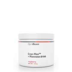 GYMBEAM - CRAN-MAX + MANNOSE DRINK - RASPBERRY FLAVOUR - 157 G