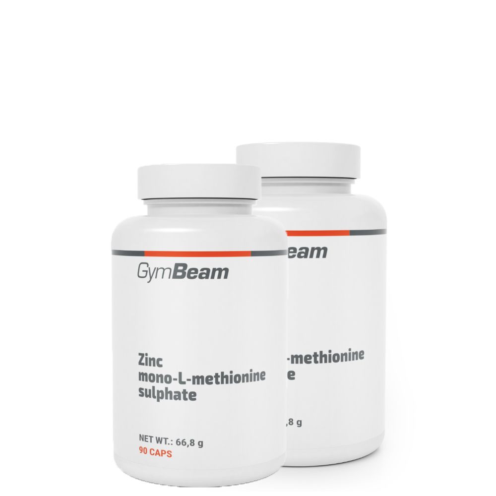 GYMBEAM - ZINC MONO-L-METHIONINE SULPHATE - 2 x 90 KAPSZULA