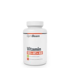 GYMBEAM - VITAMIN D3 + K1 + K2 - 120 KAPSZULA