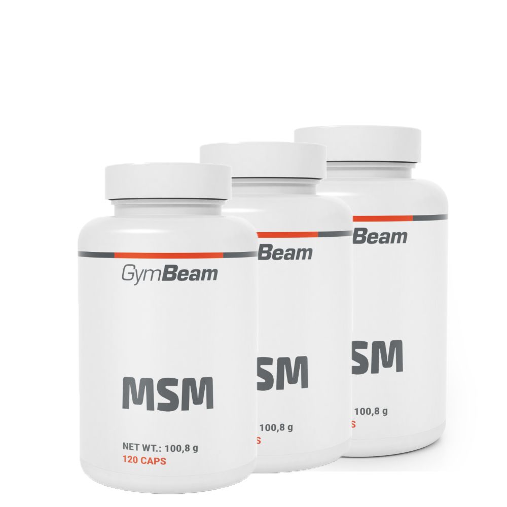 GYMBEAM - MSM - 3 x 120 KAPSZULA
