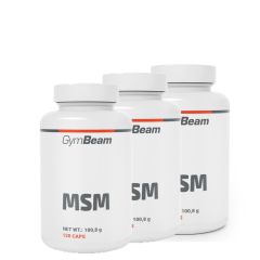 GYMBEAM - MSM - 3 x 120 KAPSZULA