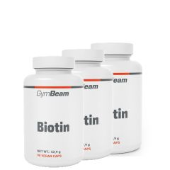 GYMBEAM - BIOTIN - 3 x 90 KAPSZULA