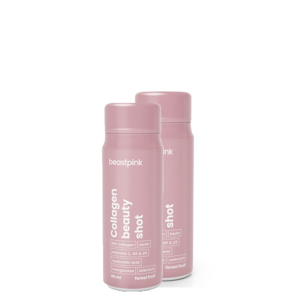 BEAST PINK - COLLAGEN BEAUTY SHOT - 2 x 60 ML