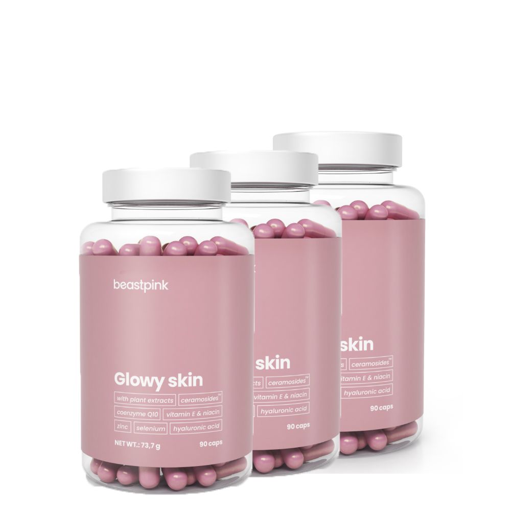BEAST PINK - GLOWY SKIN - 3 X 90 KAPSZULA
