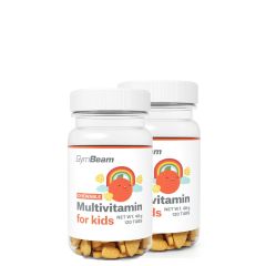 GYMBEAM - CHEWABLE MULTIVITAMIN FOR KIDS - 2 x 120 TABLETTA