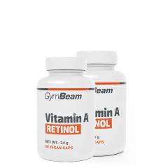 GYMBEAM - VITAMIN A RETINOL - 2 x 60 KAPSZULA