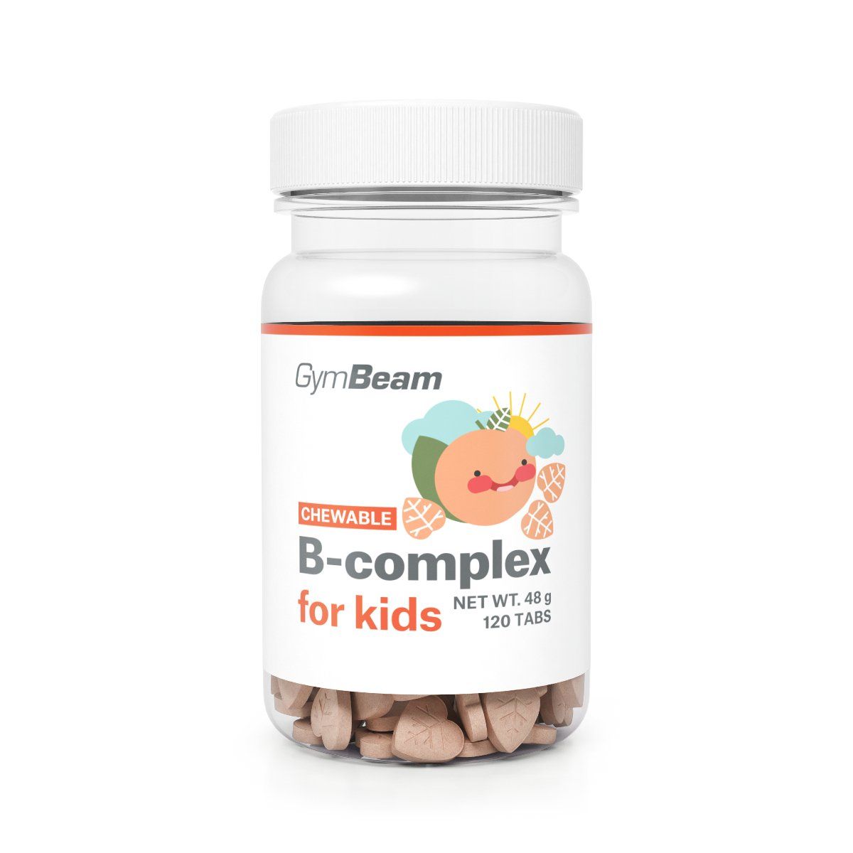 GYMBEAM - CHEWABLE B-COMPLEX FOR KIDS - 2 x 120 TABLETTA