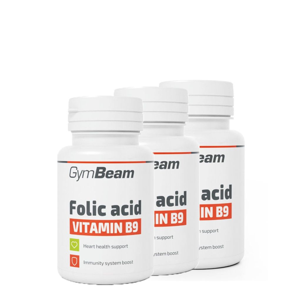 GYMBEAM - FOLIC ACID  (VITAMIN B9) - 3 x 90 TABLETTA