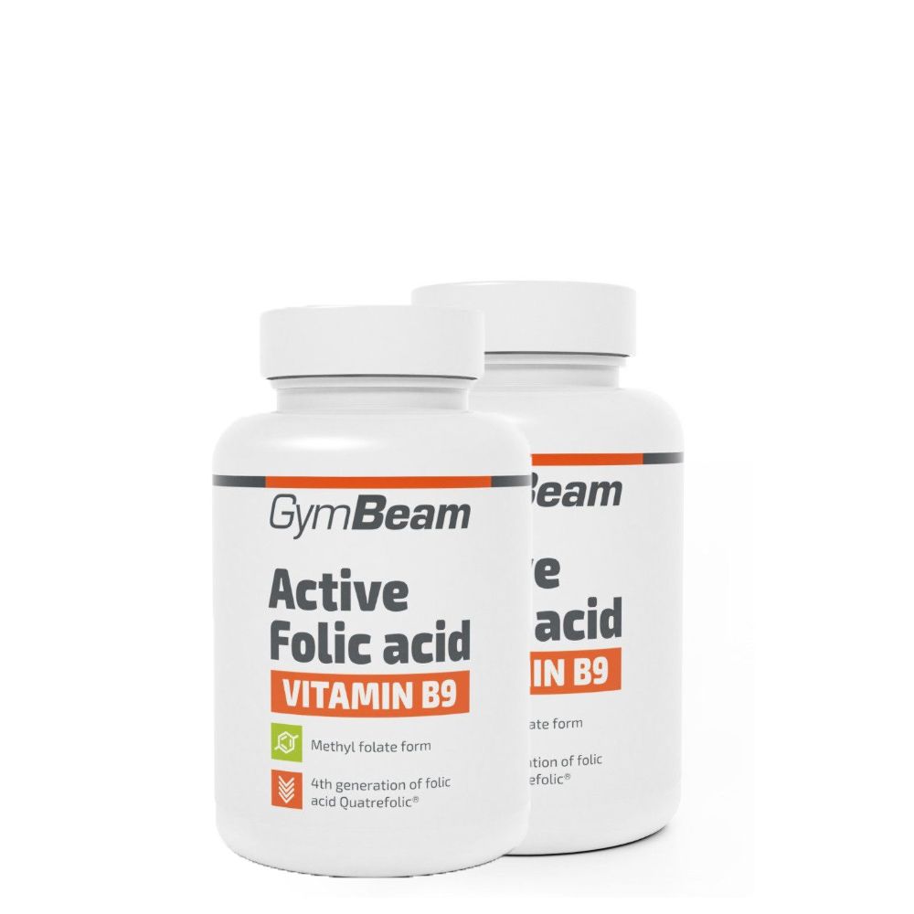 GYMBEAM - ACTIVE FOLIC ACID - 2 x 60 KAPSZULA