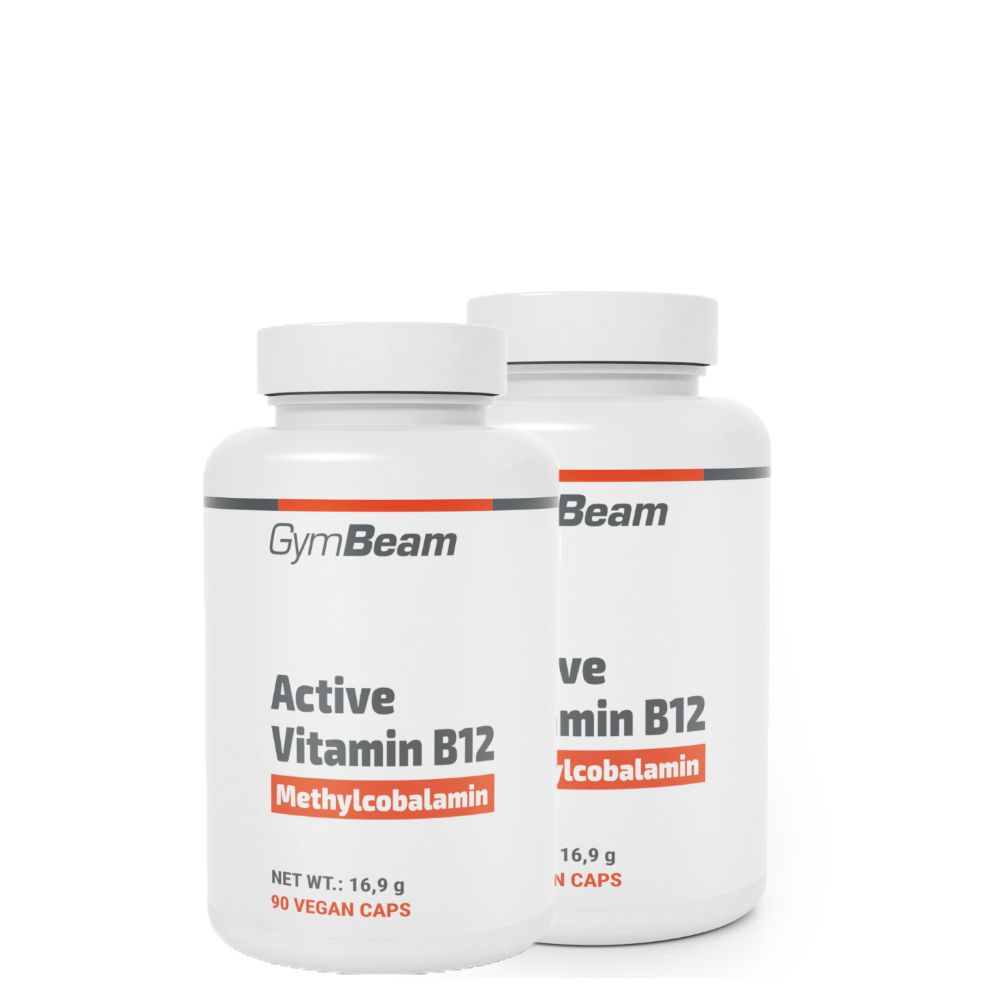 GYMBEAM - ACTIVE VITAMIN B12 METHYLCOBALAMIN - 2 x 90 KAPSZULA