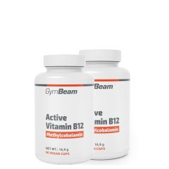 GYMBEAM - ACTIVE VITAMIN B12 METHYLCOBALAMIN - 2 x 90 KAPSZULA
