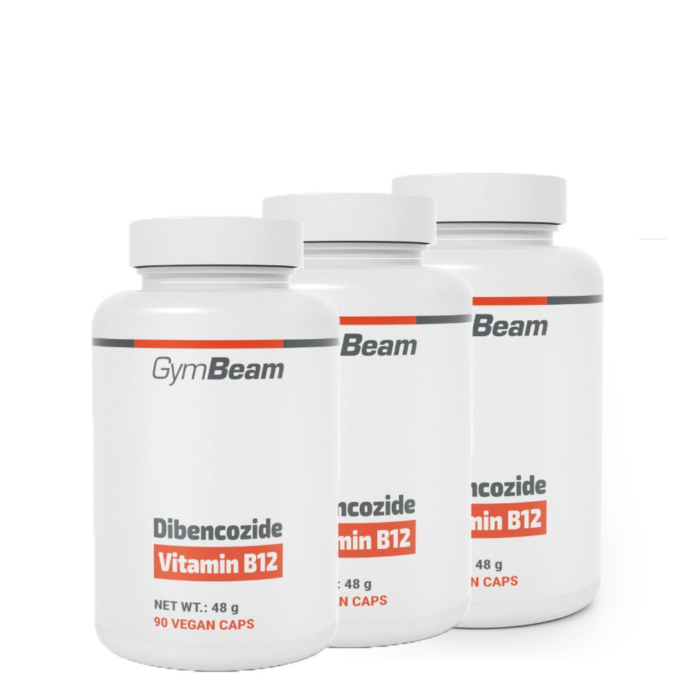 GYMBEAM - DIBENCOZIDE VITAMIN B12 - 3 x 90 KAPSZULA