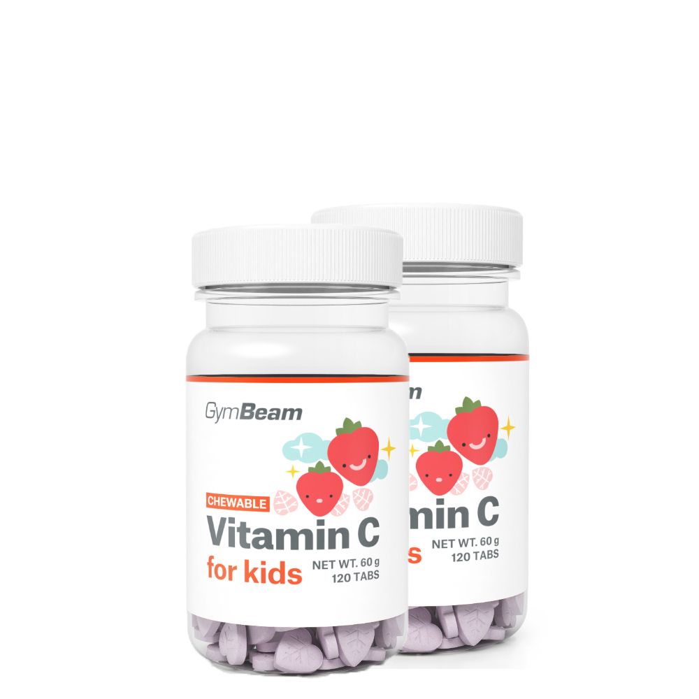 GYMBEAM - VITAMIN C FOR KIDS - 2 x 120 RÁGÓTABLETTA